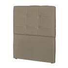 Cabeceira Solteiro Cama Box 90 Cm London Sintético Areia - Js