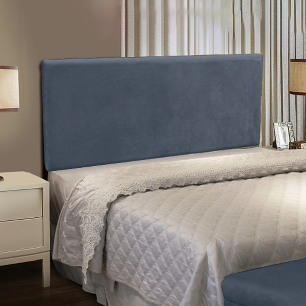 Cabeceira Solteiro Cama Box 90cm Painel Clean Suede M11 - D'r