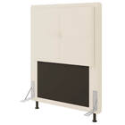 Cabeceira Solteiro Cama Box 90cm Para Quarto Ametista Suede M