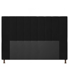 Cabeceira Solteiro Cama Box 90cm Para Quarto Malibu Suede Pre