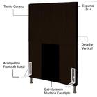 Cabeceira Solteiro Cama Box 90x128cm Jade Corano Dc