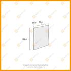 Cabeceira Solteiro Cassis Branca 90cm