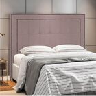 Cabeceira Solteiro Catania P04 100 Cm Suede - Doce Sonho Móve