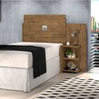 Cabeceira Solteiro Com Prateleiras Acapulco  Jequitibá