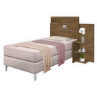 Cabeceira Solteiro Com Prateleiras Acapulco  Jequitibá