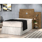 Cabeceira Solteiro Com Prateleiras Acapulco  Jequitibá