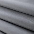 Cabeceira Solteiro Curva Luxo 90x60 Suede Cinza - Tachas Fumê