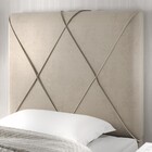 Cabeceira Solteiro Dalila Nude - Vian