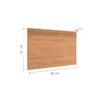 Cabeceira Solteiro Detroit Naturale