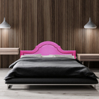 Cabeceira Solteiro Diamond Provençal Corino Rosa Pink 90x60