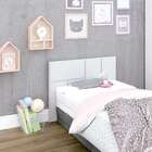 Cabeceira Solteiro Dominó Branca