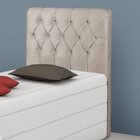 Cabeceira Solteiro Estofada 93cm Grécia  Palha