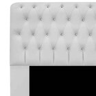 Cabeceira Solteiro Estofada Cama Box Lady 90 Cm Strass  Sinté