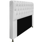 Cabeceira Solteiro Estofada Cama Box Lady 90 Cm Strass  Sinté