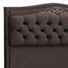 Cabeceira Solteiro Estofada Capitône Com Frame 90 Cm Belize A