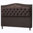 Cabeceira Solteiro Estofada Capitône Com Frame 90 Cm Belize A