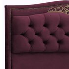 Cabeceira Solteiro Estofada Capitône Com Frame 90 Cm Belize R