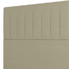 Cabeceira Solteiro Estofada Estela 90 Cm Para Cama Box Corino