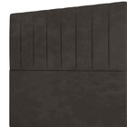 Cabeceira Solteiro Estofada Estela 90 Cm Para Cama Box Veludo