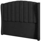 Cabeceira Solteiro Estofada Grey 90 Cm Para Cama Box Veludo P