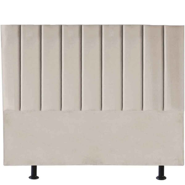 Cabeceira Solteiro Estofada Para Cama Box Carla 90 Cm Suede B