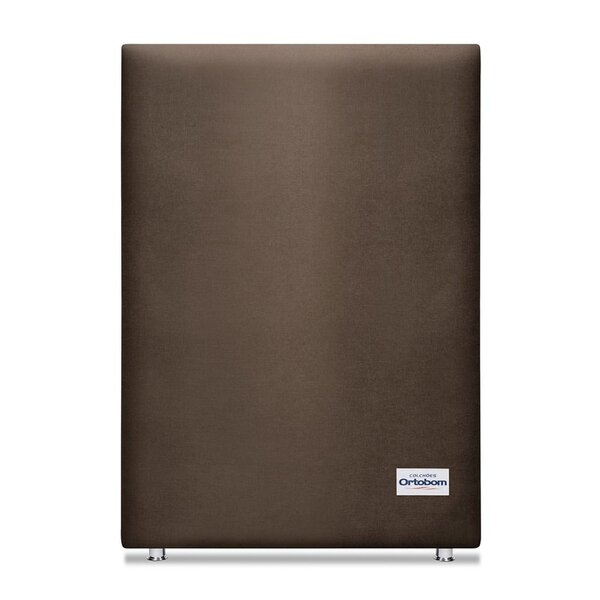 Cabeceira Solteiro Estofada Sena Ortobom Marrom