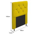 Cabeceira Solteiro França A05 C/ Strass 90 Cm Para Cama Box C