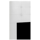 Cabeceira Solteiro Heloísa I02 90 Cm Corano Branco - Amarena