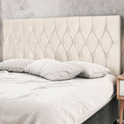 Cabeceira Solteiro Jbe Moveis Madri 94cm Bege Para Cama Box 8