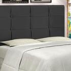 Cabeceira Solteiro Jbe Moveis Style 94cm Preta Para Cama Box