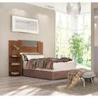 Cabeceira Solteiro Livia Savana E Grafite