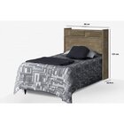 Cabeceira Solteiro Melissa Vj Móveis Noce