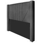 Cabeceira Solteiro Minsk P02 90 Cm Para Cama Box Linho - Amar