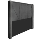 Cabeceira Solteiro Minsk P02 90 Cm Para Cama Box Linho - Amar