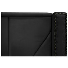 Cabeceira Solteiro Minsk P02 90 Cm Para Cama Box Suede - Amar