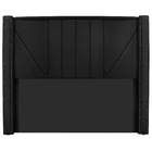 Cabeceira Solteiro Minsk P02 90 Cm Para Cama Box Suede - Amar