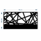 Cabeceira Solteiro Mondrian - Cor Fendi