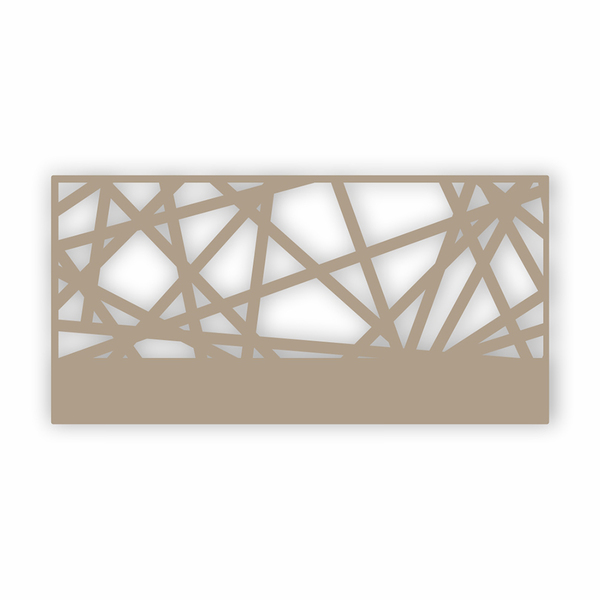 Cabeceira Solteiro Mondrian - Cor Fendi