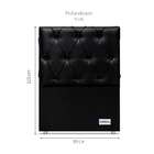 Cabeceira Solteiro Murat Preta