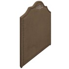 Cabeceira Solteiro Orlando P02 90 Cm Para Cama Box Suede - Am