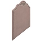 Cabeceira Solteiro Orlando P02 90 Cm Para Cama Box Suede - Am