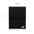 Cabeceira Solteiro Piave L Preta