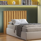 Cabeceira Solteiro Ripada 101cm Em Mdf Vitoria Móveis Europa