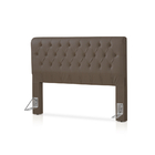 Cabeceira Solteiro Roma 0,88 Cinza