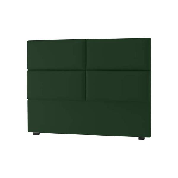 Cabeceira Solteiro Roma 100cm Suede Verde Bnn Decor