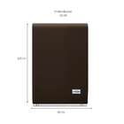 Cabeceira Solteiro Sena L Marrom