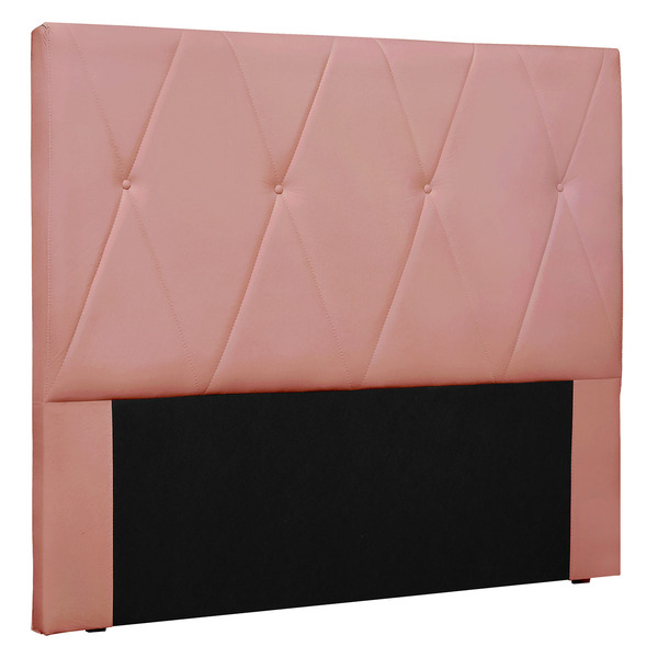 Cabeceira Solteiro Serena 90cm Veludo - Amarena Móveis - Rosa