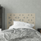 Cabeceira Solteiro Setas - Cor Fendi