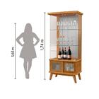 Cabeceira Solteiro Sicília - Avelã e Ipê