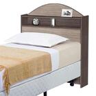 Cabeceira Solteiro Sicília - Avelã e Ipê